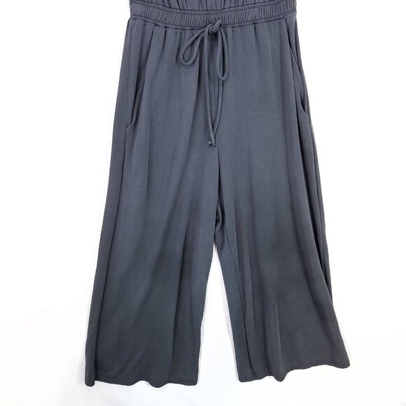 Saturday Sunday Anthropologie Women's Jumpsuit Size XS Wide Leg Short Sleeve - Picture 5 of 15